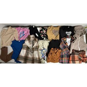 Girls Size 5 Bundle 15 pcs SHEIN | Sweaters Tops Pants Dress